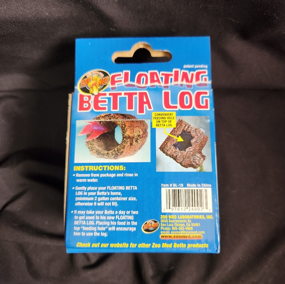 Betta Floating Log and Hiding Cave - Picture 3 of 6